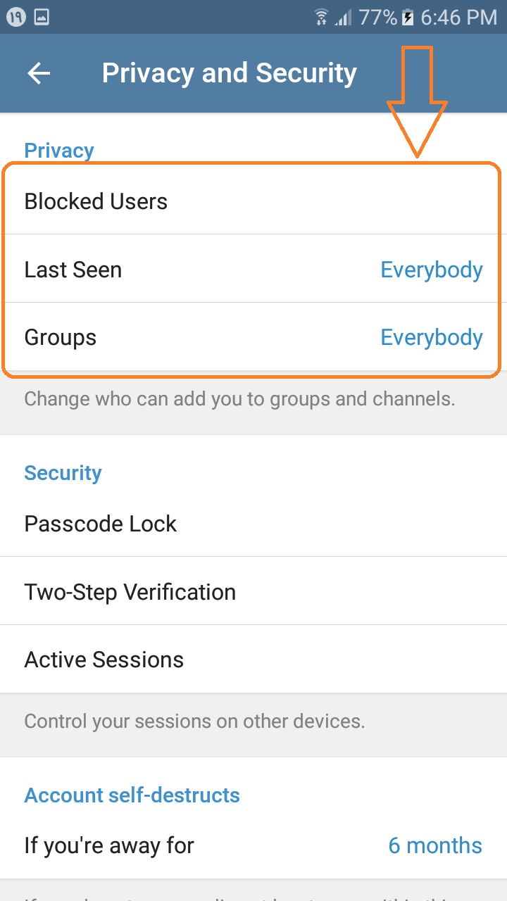 نحوه Add کردن ، اختصاصی کردن صدای پیام ها ، Mute کردن کانال ها و عدم نمایش آنلاین بودن در تلگرام