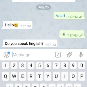 بات تلگرام آموزش زبان انگلیسی